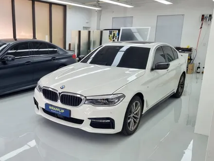 BMW G30 530i 블락포디 디토 50% 전면썬팅 재시공 분당랩핑샵 랩플립 / 성남시 중원구 여수동