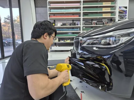 분당 랩핑 전문샵 BMW 7시리즈(G11)740Ld 전체 크롬죽이기 시공 랩플립 / 성남시 중원구 여수동