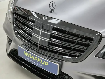 벤츠s클래스 자동차 사고 s350d 랩핑 보험수리 전체랩핑 재시공+ 전체 크롬죽이기까지!분당,판교,성남 랩핑샵 랩플립 / 성남시 중원구 여수동