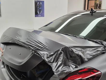벤츠s클래스 자동차 사고 s350d 랩핑 보험수리 전체랩핑 재시공+ 전체 크롬죽이기까지!분당,판교,성남 랩핑샵 랩플립 / 성남시 중원구 여수동