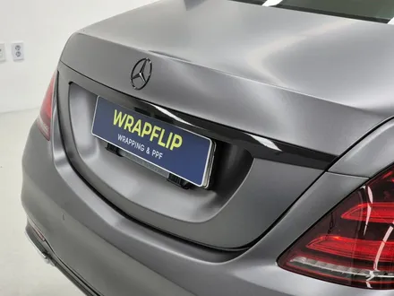 벤츠s클래스 자동차 사고 s350d 랩핑 보험수리 전체랩핑 재시공+ 전체 크롬죽이기까지!분당,판교,성남 랩핑샵 랩플립 / 성남시 중원구 여수동