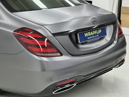 벤츠s클래스 자동차 사고 s350d 랩핑 보험수리 전체랩핑 재시공+ 전체 크롬죽이기까지!분당,판교,성남 랩핑샵 랩플립 / 성남시 중원구 여수동