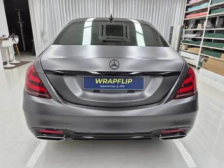 벤츠s클래스 자동차 사고 s350d 랩핑 보험수리 전체랩핑 재시공+ 전체 크롬죽이기까지!분당,판교,성남 랩핑샵 랩플립 / 성남시 중원구 여수동