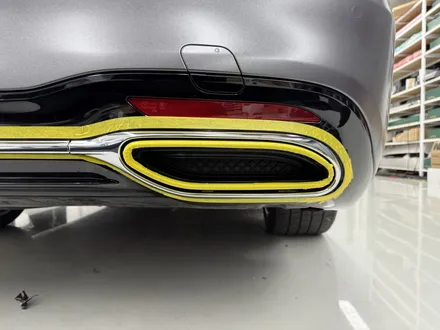 벤츠s클래스 자동차 사고 s350d 랩핑 보험수리 전체랩핑 재시공+ 전체 크롬죽이기까지!분당,판교,성남 랩핑샵 랩플립 / 성남시 중원구 여수동