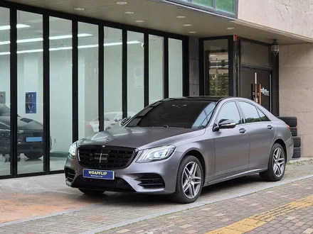 벤츠s클래스 자동차 사고 s350d 랩핑 보험수리 전체랩핑 재시공+ 전체 크롬죽이기까지!분당,판교,성남 랩핑샵 랩플립 / 성남시 중원구 여수동