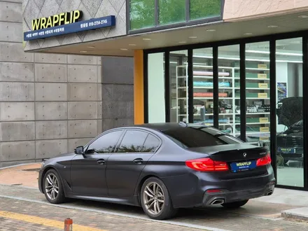 BMW G30 520d 전면그릴 크롬죽이기 분당랩핑샵 랩플립 / 성남시 중원구 여수동