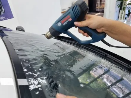 BMW G30 530i 블락포디 디토 50% 전면썬팅 재시공 분당랩핑샵 랩플립 / 성남시 중원구 여수동