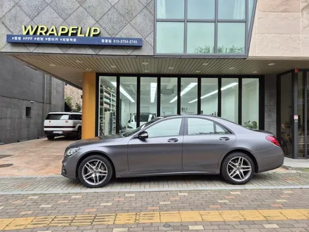 벤츠s클래스 자동차 사고 s350d 랩핑 보험수리 전체랩핑 재시공+ 전체 크롬죽이기까지!분당,판교,성남 랩핑샵 랩플립 / 성남시 중원구 여수동