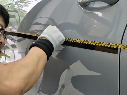 신차 문콕방지에는 도어가드! BMW 320i 브루클린 그레이 가디언 네오가드+문콕방지 랩핑 판교,분당,성남 랩핑샵 랩플립 / 성남시 중원구 여수동