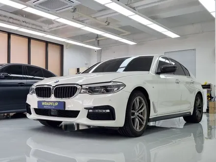 BMW G30 530i 블락포디 디토 50% 전면썬팅 재시공 분당랩핑샵 랩플립 / 성남시 중원구 여수동