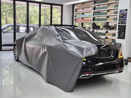 벤츠s클래스 자동차 사고 s350d 랩핑 보험수리 전체랩핑 재시공+ 전체 크롬죽이기까지!분당,판교,성남 랩핑샵 랩플립 / 성남시 중원구 여수동