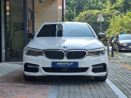 BMW G30 530i 블락포디 디토 50% 전면썬팅 재시공 분당랩핑샵 랩플립 / 성남시 중원구 여수동