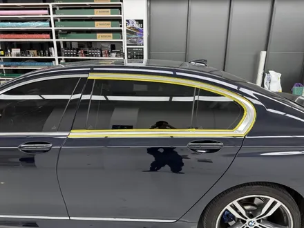 분당 랩핑 전문샵 BMW 7시리즈(G11)740Ld 전체 크롬죽이기 시공 랩플립 / 성남시 중원구 여수동