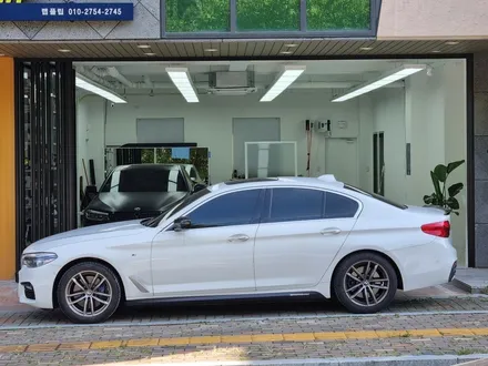 BMW G30 530i 블락포디 디토 50% 전면썬팅 재시공 분당랩핑샵 랩플립 / 성남시 중원구 여수동