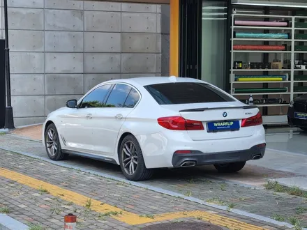 BMW G30 530i 블락포디 디토 50% 전면썬팅 재시공 분당랩핑샵 랩플립 / 성남시 중원구 여수동