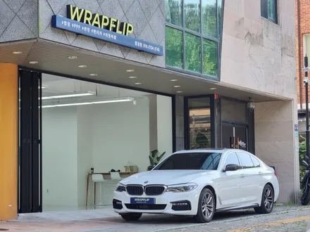 BMW G30 530i 블락포디 디토 50% 전면썬팅 재시공 분당랩핑샵 랩플립 / 성남시 중원구 여수동