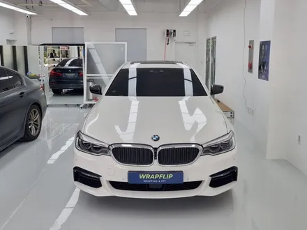 BMW G30 530i 블락포디 디토 50% 전면썬팅 재시공 분당랩핑샵 랩플립 / 성남시 중원구 여수동