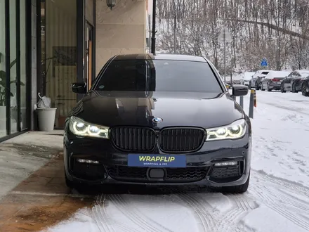 분당 랩핑 전문샵 BMW 7시리즈(G11)740Ld 전체 크롬죽이기 시공 랩플립 / 성남시 중원구 여수동