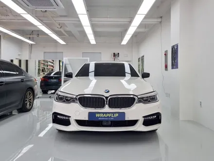 BMW G30 530i 블락포디 디토 50% 전면썬팅 재시공 분당랩핑샵 랩플립 / 성남시 중원구 여수동