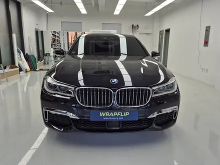분당 랩핑 전문샵 BMW 7시리즈(G11)740Ld 전체 크롬죽이기 시공 랩플립 / 성남시 중원구 여수동