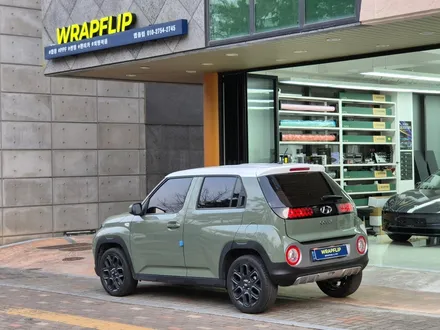캐스퍼 루프스킨 투톤랩핑 부분랩핑 사고수리 보험수리 분당랩핑샵 랩플립 / 성남시 중원구 여수동