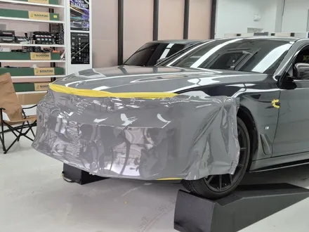 5시리즈 BMW G30 520i 고광택랩핑 나르도 그레이 전체랩핑 보험랩핑 사고랩핑 분당 랩핑샵 랩플립 / 성남시 중원구 여수동