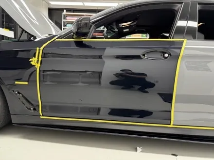 5시리즈 BMW G30 520i 고광택랩핑 나르도 그레이 전체랩핑 보험랩핑 사고랩핑 분당 랩핑샵 랩플립 / 성남시 중원구 여수동