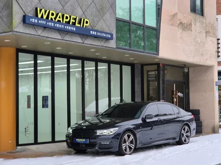 분당 랩핑 전문샵 BMW 7시리즈(G11)740Ld 전체 크롬죽이기 시공 랩플립 / 성남시 중원구 여수동