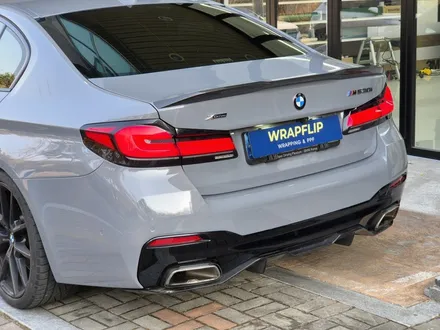 5시리즈 BMW G30 520i 고광택랩핑 나르도 그레이 전체랩핑 보험랩핑 사고랩핑 분당 랩핑샵 랩플립 / 성남시 중원구 여수동