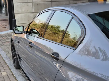 5시리즈 BMW G30 520i 고광택랩핑 나르도 그레이 전체랩핑 보험랩핑 사고랩핑 분당 랩핑샵 랩플립 / 성남시 중원구 여수동