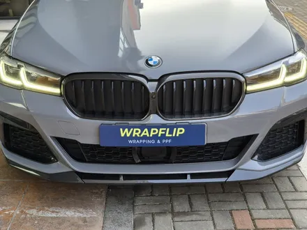 5시리즈 BMW G30 520i 고광택랩핑 나르도 그레이 전체랩핑 보험랩핑 사고랩핑 분당 랩핑샵 랩플립 / 성남시 중원구 여수동