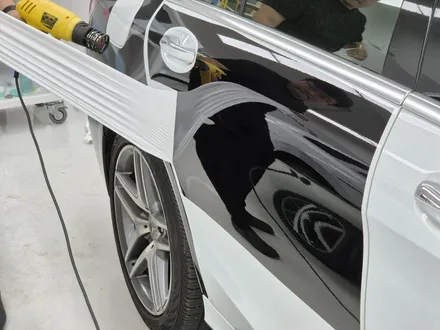 벤츠s클래스 자동차 사고 s350d 랩핑 보험수리 전체랩핑 재시공+ 전체 크롬죽이기까지!분당,판교,성남 랩핑샵 랩플립 / 성남시 중원구 여수동