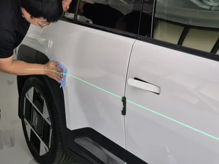 EV3 문콕방지 네오가드 WH-02 네추럴화이트 (가디언 도어가드) 시공 후기 분당랩핑샵 네오가드 시공점 랩플립 / 성남시 중원구 여수동