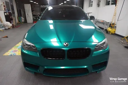 청주 전체랩핑 시공은 랩게러지 BMW5시리즈 전체랩핑해보자! / 청주시 청원구