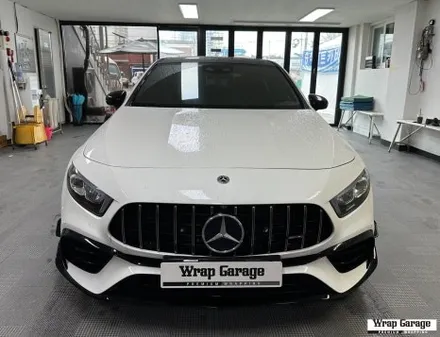 벤츠A45 AMG 청주 랩게러지 에서 포인트 랩핑 알아보기#청주 랩핑 / 청주시 청원구