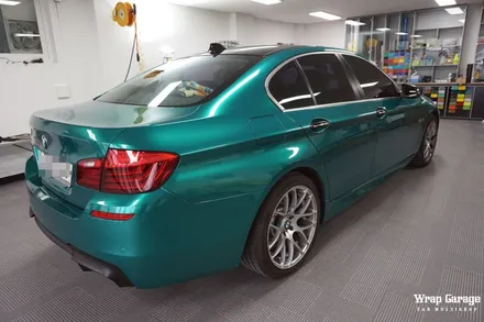 청주 전체랩핑 시공은 랩게러지 BMW5시리즈 전체랩핑해보자! / 청주시 청원구