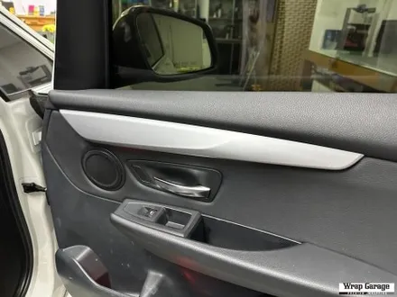 청주 랩핑 bmw 2시리즈 엑티브 투어러(active tourer) 실내 랩핑 3M 매트릭스블랙으로 랩핑하기 / 청주시 청원구