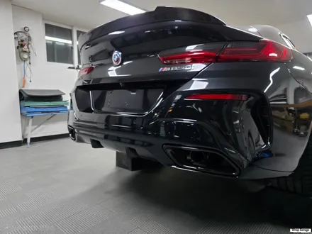 청주 랩핑샵 #BMWM850i 포인트랩핑 올블랙완성 고광택필름으로 범퍼디퓨져 랩핑하기 / 청주시 청원구