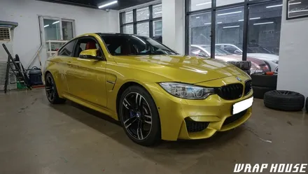 BMW M4 전체랩핑 3M 글로스 브라이트 옐로우 랩핑 , 김포전체랩핑 김포BMW랩핑 M4전체랩핑 + 김포카스킨 + 김포랩핑샵 + 김포전체PPF + 김포BMW랩핑전문업체 / 김포시 양촌읍