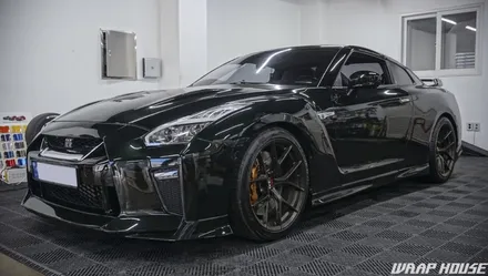 닛산 GTR R35 포인트랩핑+라이트 스모그PPF[김포랩핑][랩하우스] / 김포시 양촌읍