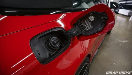 벤츠 W205 C63AMG 카브리올레 카마인레드 전체랩핑[김포랩핑][랩하우스] / 김포시 양촌읍