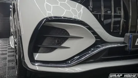 벤츠 EQS SUV LB볼케닉그레이 전체랩핑 시공[김포랩핑][랩하우스] / 김포시 양촌읍