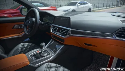 BMW M3 실내 카본 PPF 시공[김포PPF][실내PPF][랩하우스] / 김포시 양촌읍