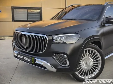 벤츠 GLS600 마이바흐 3M 사틴블랙 전체랩핑[김포랩핑][랩하우스] / 김포시 양촌읍