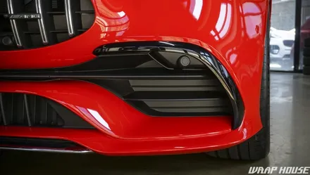 벤츠 AMG GT43 에이버리 유광 카마인레드 전체랩핑 시공[김포랩핑][랩하우스] / 김포시 양촌읍