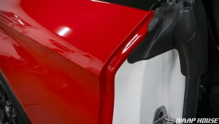 벤츠 W205 C63AMG 카브리올레 카마인레드 전체랩핑[김포랩핑][랩하우스] / 김포시 양촌읍