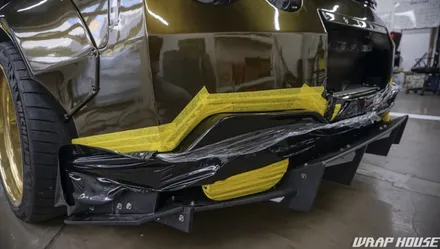 닛산 GTR R35 로켓버니 이노즈텍 미드나잇골드 전체랩핑[김포랩핑][랩하우스] / 김포시 양촌읍