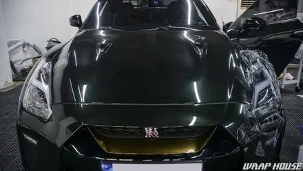 닛산 GTR R35 포인트랩핑+라이트 스모그PPF[김포랩핑][랩하우스] / 김포시 양촌읍