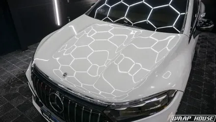 벤츠 EQS SUV LB볼케닉그레이 전체랩핑 시공[김포랩핑][랩하우스] / 김포시 양촌읍