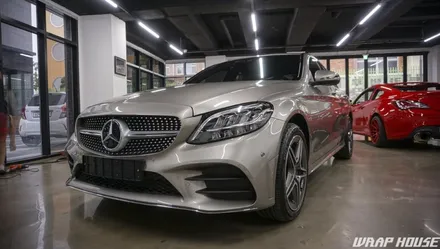 벤츠 뉴 C클래스 AMG Line 신차 본넷+생활보호패키지 PPF 시공[김포PPF시공전문업체][랩하우스] / 김포시 양촌읍